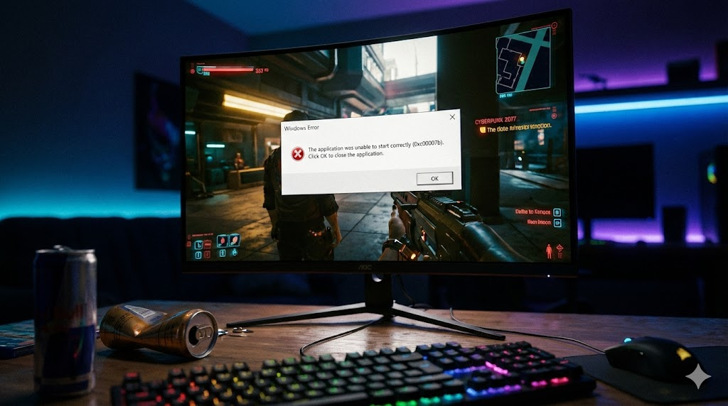 How to fix error 0xc00007b "application was unable to start correctly" in Windows