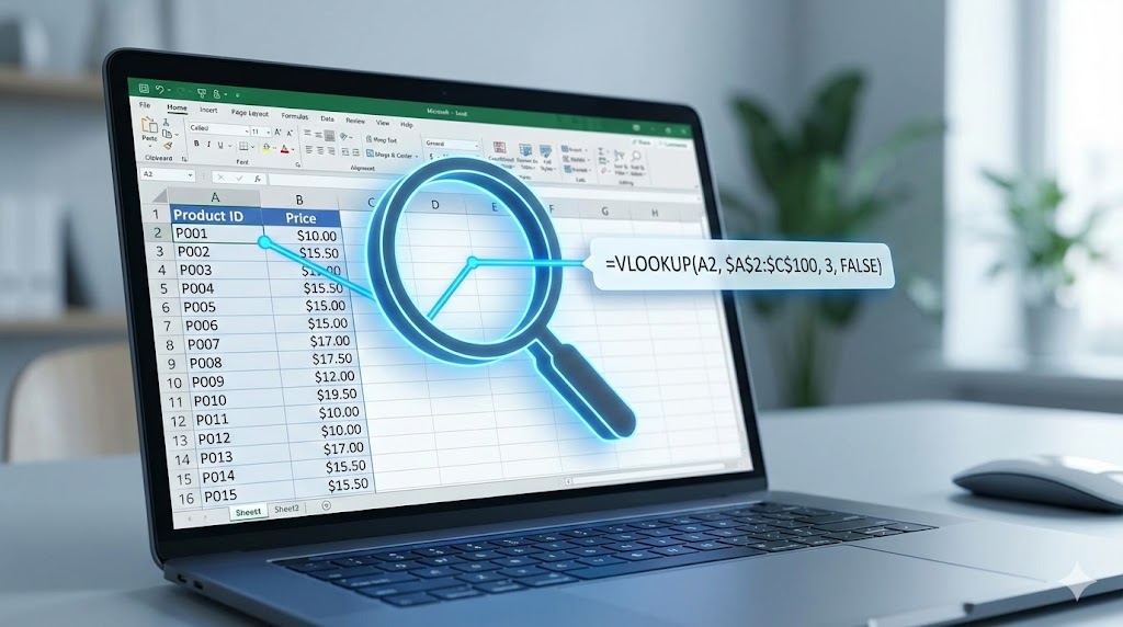 How to use VLOOKUP in Excel step by step guide